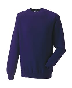 Russell R-762M-0 - Raglan Sweatshirt Purple