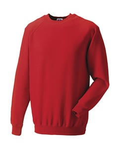Russell R-762M-0 - Raglan Sweatshirt Bright Red