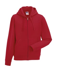 Russell R-266M-0 - Authentic Zip Hoodie Sweatshirt Classic Red