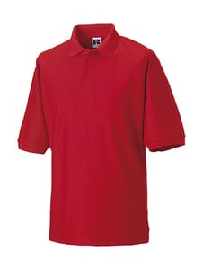 Russell R-539M-0 - Polo Mischgewebe Bright Red