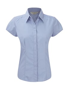 Russell Collection R-925F-0 - Popelin Bluse Corporate Blue