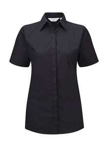 Russell Collection R-961F-0 - Ladies` Ultimate Stretch Shirt Schwarz