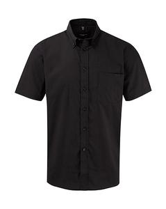 Russell Collection R-917M-0 - Classic Twill Shirt Schwarz