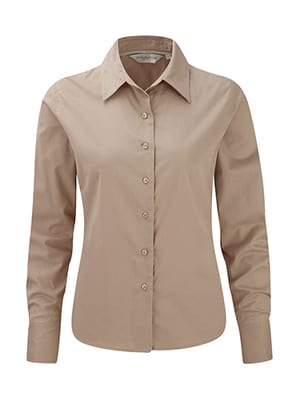 Russell Collection R-916F-0 - Ladies` Classic Twill Shirt LS