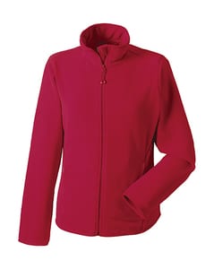 Russell R-883F-0 - Ladies` Full Zip Microfleece Classic Red