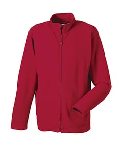 Russell R-880M-0 - Full Zip Microfleece Classic Red