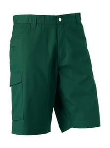 Russell R-002M-0 - Twill Workwear Shorts Bottle Green
