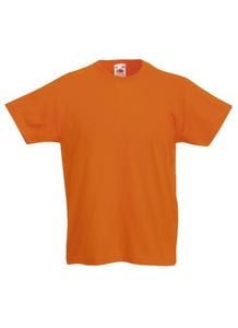 Fruit of the Loom 61-033-0 - Kinder Valueweight T-Shirt Orange