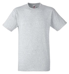 Fruit of the Loom 61-212-0 - T-Shirt aus 100% Baumwolle Heather Grey