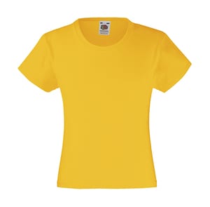 Fruit of the Loom 61-005-0 - Mädchen Valueweight T-Shirt