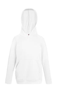 Fruit of the Loom 62-009-0 - Kids Lightweight Hooded Sweat Weiß