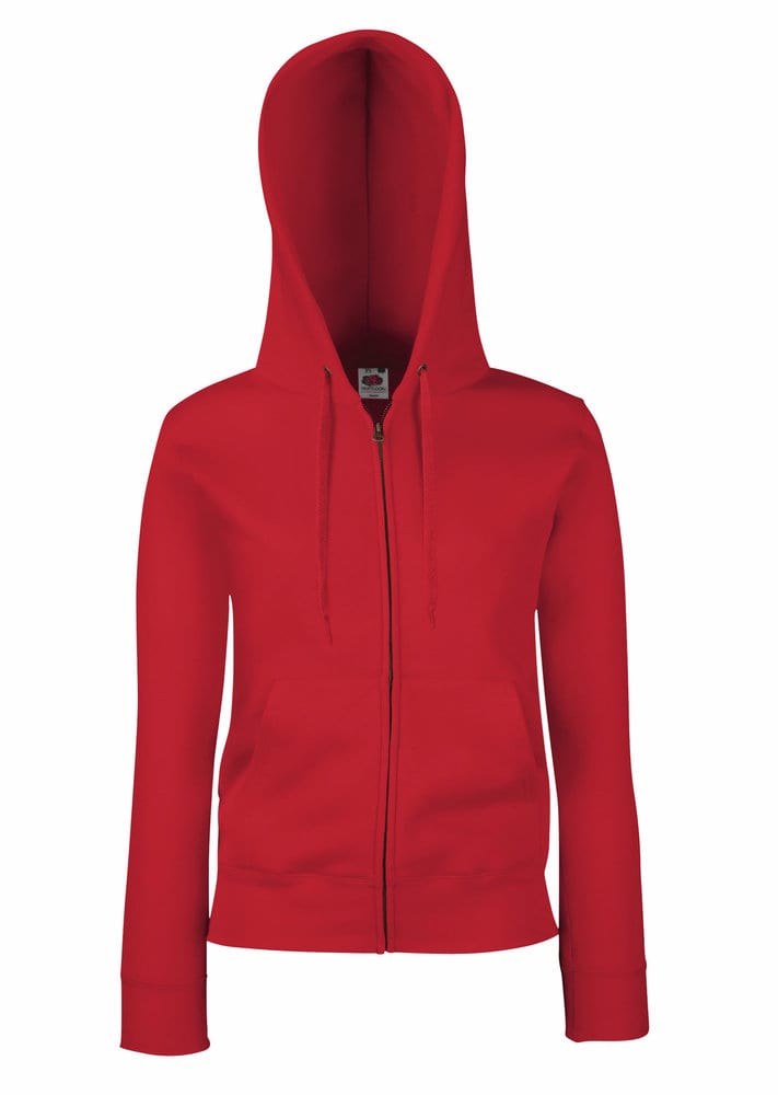 Fruit of the Loom 62-118-0 - Damen Hooded Sweatjacke