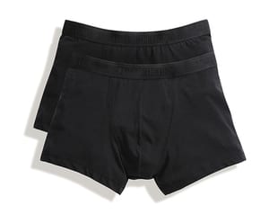 Fruit of the Loom 67-020-7 - Herrenshorts Shorty (2er Pack) Schwarz