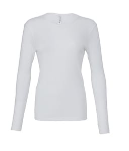 Bella 5001 - Long Sleeve T-Shirt Weiß