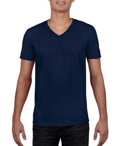 Gildan 64V00 - Softstyle® Herren T-Shirt mit V-Ausschnitt Navy