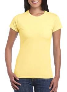 Gildan 64000L - Softstyle® Tailliertes Kurzarm-T-Shirt Damen