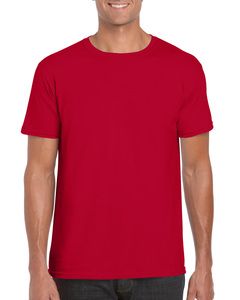 Gildan 64000 - Softstyle® Baumwoll-T-Shirt Herren Cherry Red