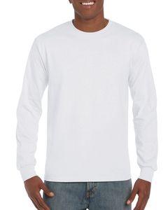Gildan 2400 - Langarm T-Shirt Ultra Herren Weiß