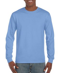 Gildan 2400 - Langarm T-Shirt Ultra Herren Carolina-Blau
