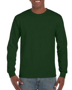 Gildan 2400 - Langarm T-Shirt Ultra Herren Forest Green