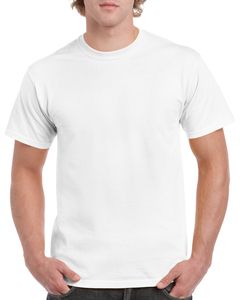 Gildan 5000 - Kurzarm-T-Shirt Herren Weiß