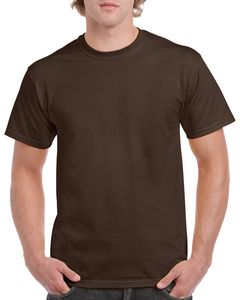 Gildan 5000 - Kurzarm-T-Shirt Herren Dunkle Schokolade