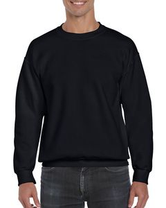 Gildan 12000 - Set-In Sweatshirt Herren Schwarz