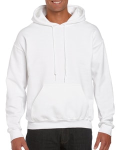 Gildan 12500 - Kapuzen-Sweatshirt Weiß