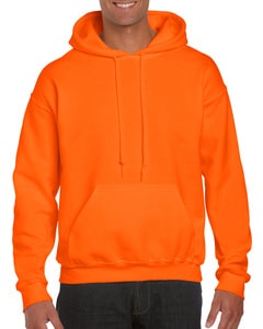 Gildan 12500 - Kapuzen-Sweatshirt Sicherheit Orange