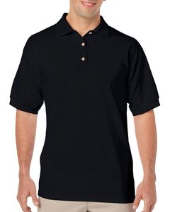 Gildan 8800 - DryBlend® Jersey Polo-T-Shirt Herren Schwarz
