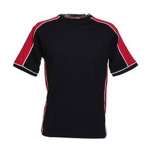 Formula Racing KK516 - Formula Racing® Estoril T-Shirt  Black/Red/White