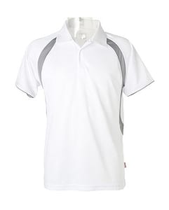 Gamegear KK974 - Gamegear® Cooltex® Riviera Polo Shirt White/Grey