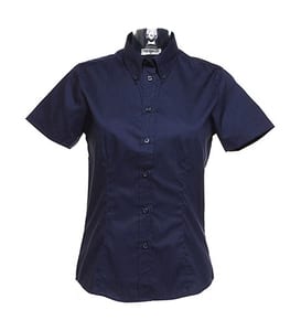Kustom Kit KK701 - Ladies Corporate Oxford Bluse Midnight Navy