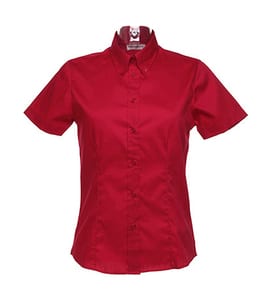Kustom Kit KK701 - Ladies Corporate Oxford Bluse Rot