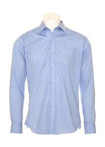 Kustom Kit KK192 - Slim Fit Business Shirt LS Light Blue