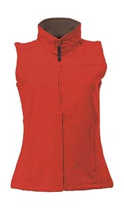 Regatta TRA790 - Ladies` Flux Softshell Bodywarmer Classic Red