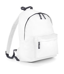 Bag Base BG125J - Moderner Rucksack für Kinder White/Graphite Grey