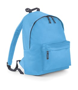 Bag Base BG125J - Moderner Rucksack für Kinder Surf Blue/Graphite Grey