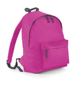 Bag Base BG125J - Moderner Rucksack für Kinder Fuchsia/Graphite Grey