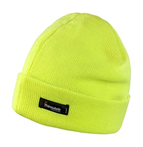 Result Winter Essentials RC133X - Lightweight Thinsulate Hat Flourescent Yellow