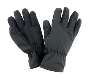 Result Winter Essentials R364X - Softshell Thermal Handschuhe Schwarz