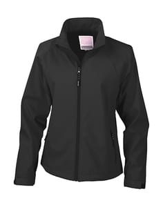 Result R128F - Ladies Base Layer Soft Shell Schwarz