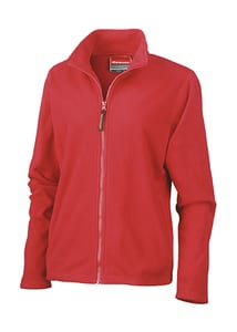 Result R115F - Ladies High Grade Micro Fleece Horizon Jacket Cardinal red