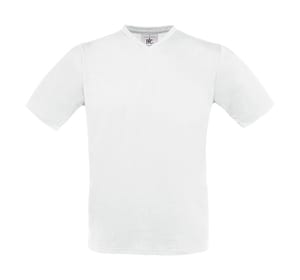 B&C Exact V-Neck - V-Neck T-Shirt - TU006 Weiß