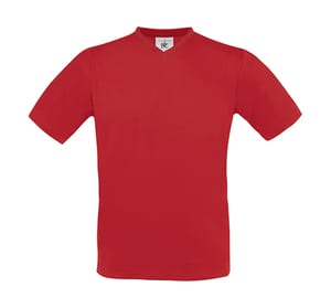 B&C Exact V-Neck - V-Neck T-Shirt - TU006 Rot