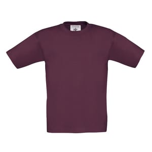 B&C Exact 150 Kids - Kinder T-Shirt TK300 Burgund