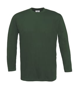 B&C Exact 150 LS - Langarm T-Shirt - TU003 Bottle Green