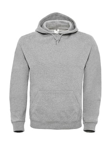 B&C ID.003 - Hooded Sweatshirt - WUI21 Heather Grey