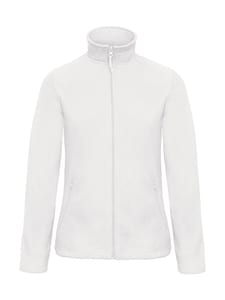 B&C ID.501 - Ladies` Micro Fleece Full Zip - FWI51 Weiß