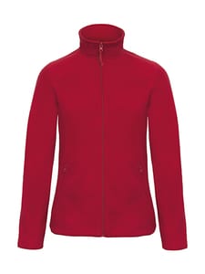 B&C ID.501 - Ladies` Micro Fleece Full Zip - FWI51 Rot